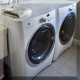 Electrolux washer and dryer. 
